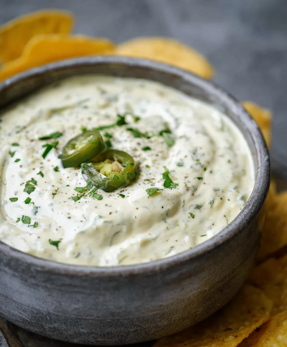 Copycat Chuy's Creamy Jalapeno Dip-Your New Favorite