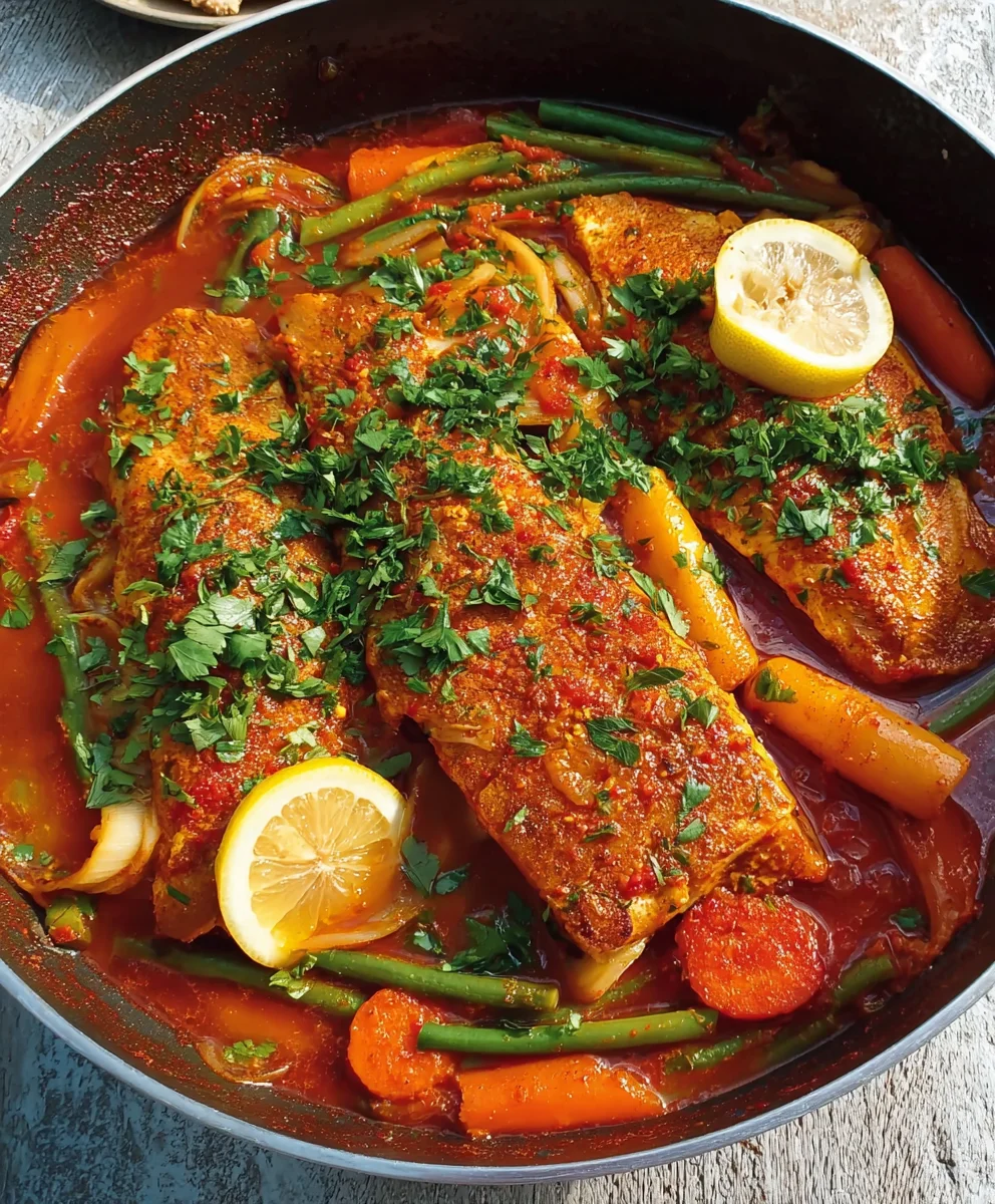 Spicy Moroccan Fish Recipe - Rich & Flavorful