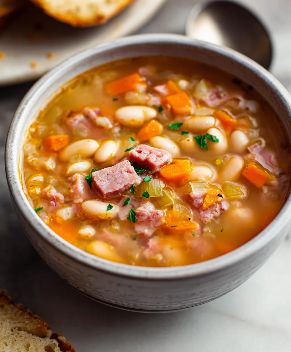 Easy Beef Bean Soup Recipe - Hearty & Delicious