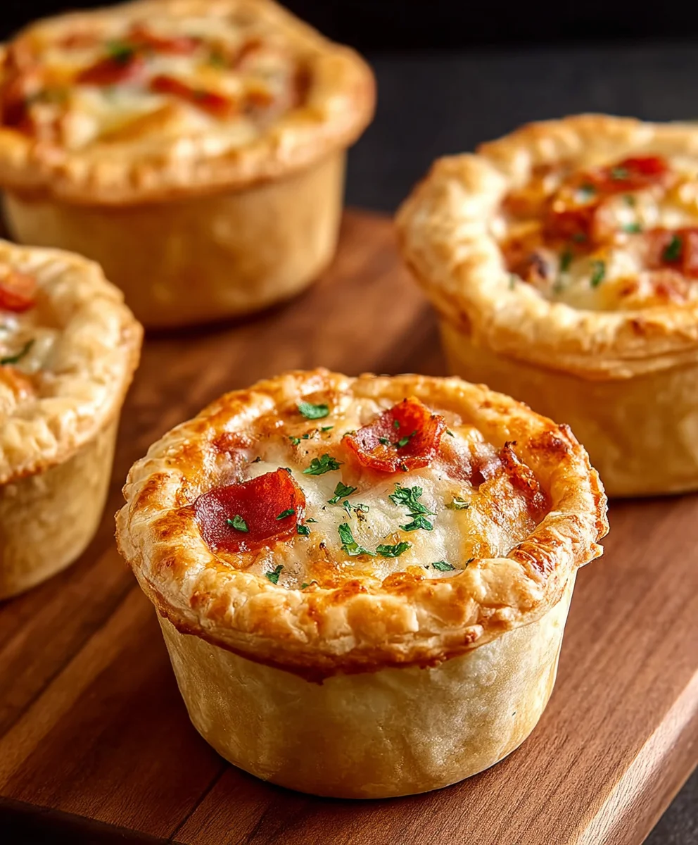 Mini Beef Pot Pies - Easy Family Dinner Recipe