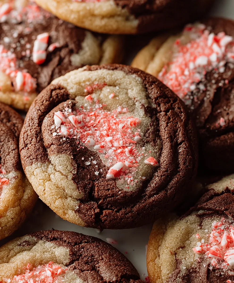 Peppermint Mocha Cookies-Festive Chocolate Delight