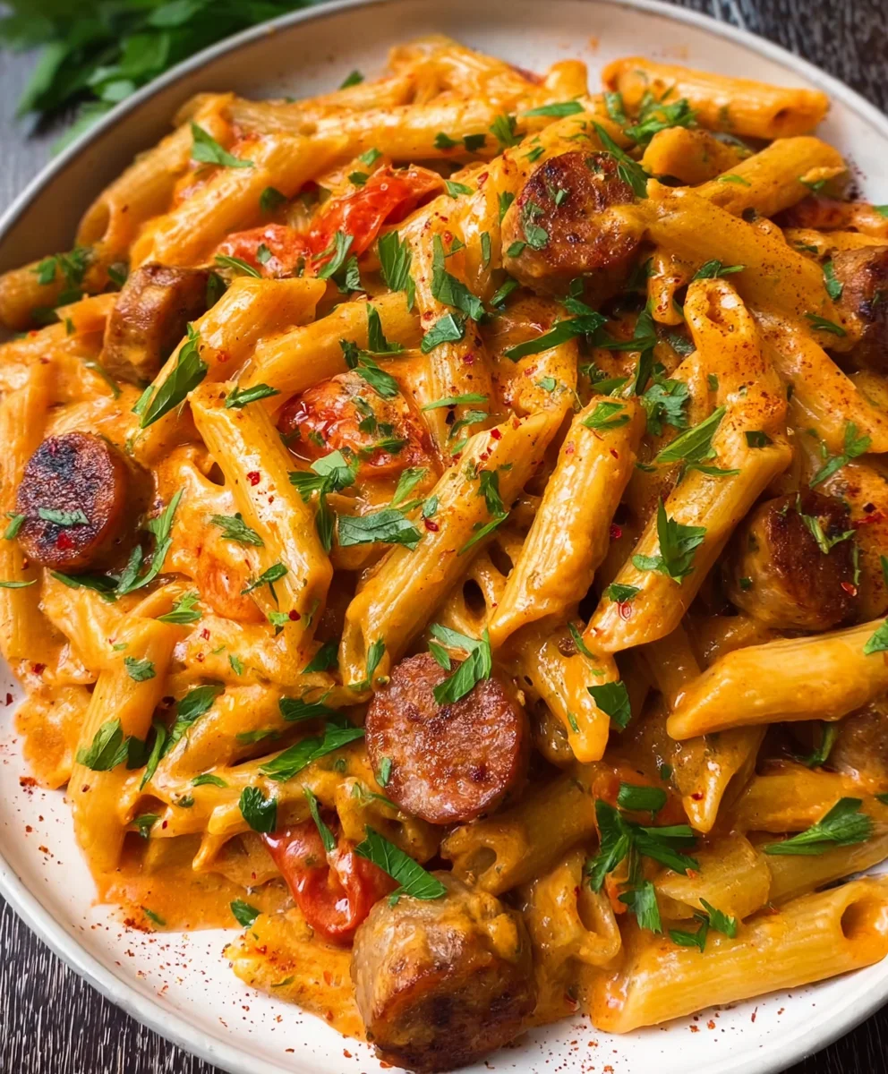 Creamy Cajun Beef Pasta Quick & Easy Meal