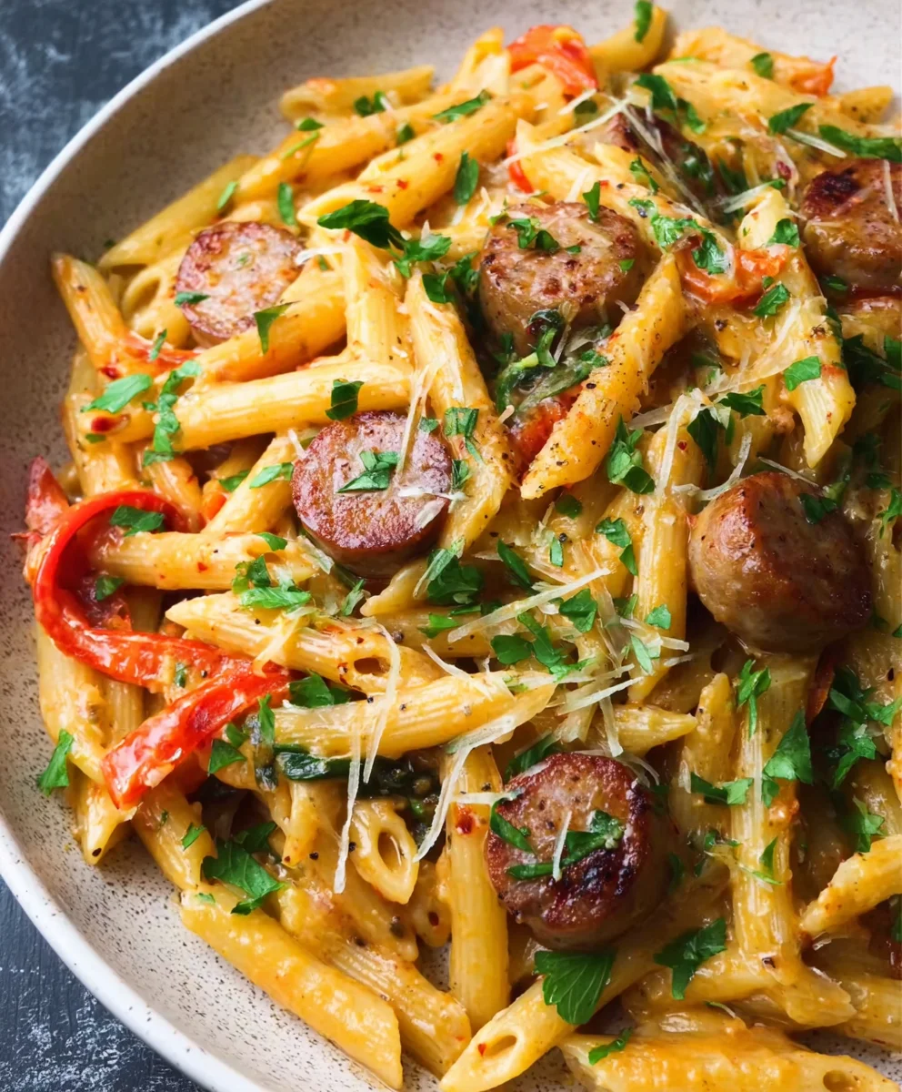 Creamy Cajun Beef Pasta Quick & Easy Meal