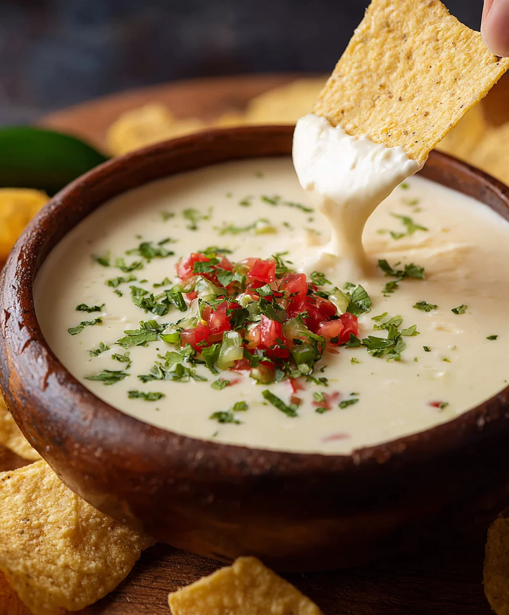 Easy Queso Blanco Cheese Dip Recipe - Creamy & Delicious