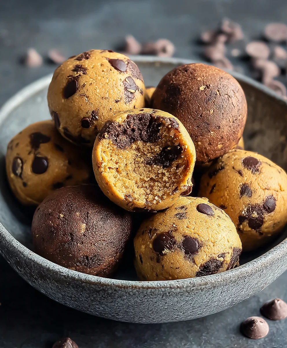 Brookie Protein Balls - Healthy Treat Recipe