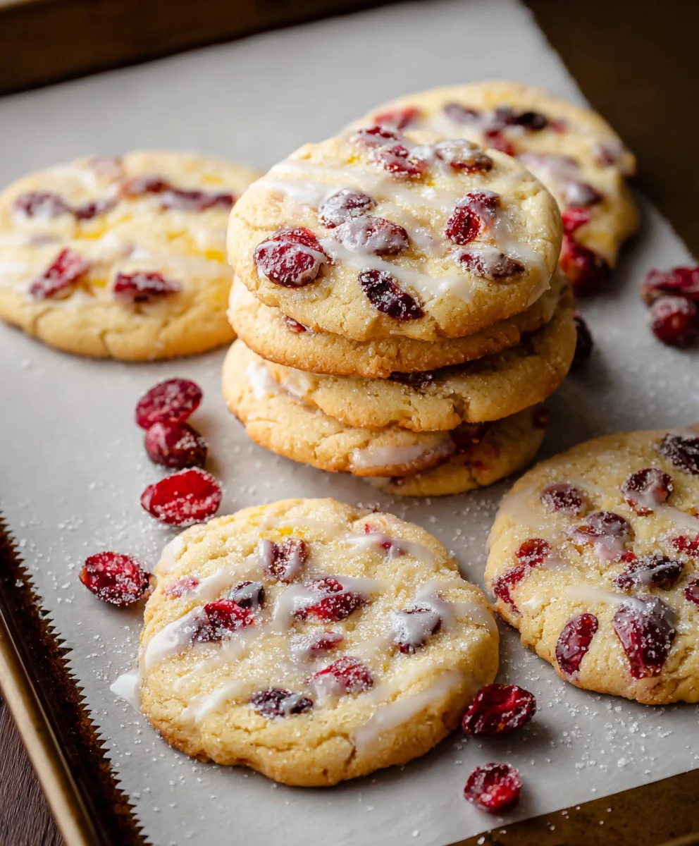 Best Christmas Cranberry Orange Cookies - Easy Recipe