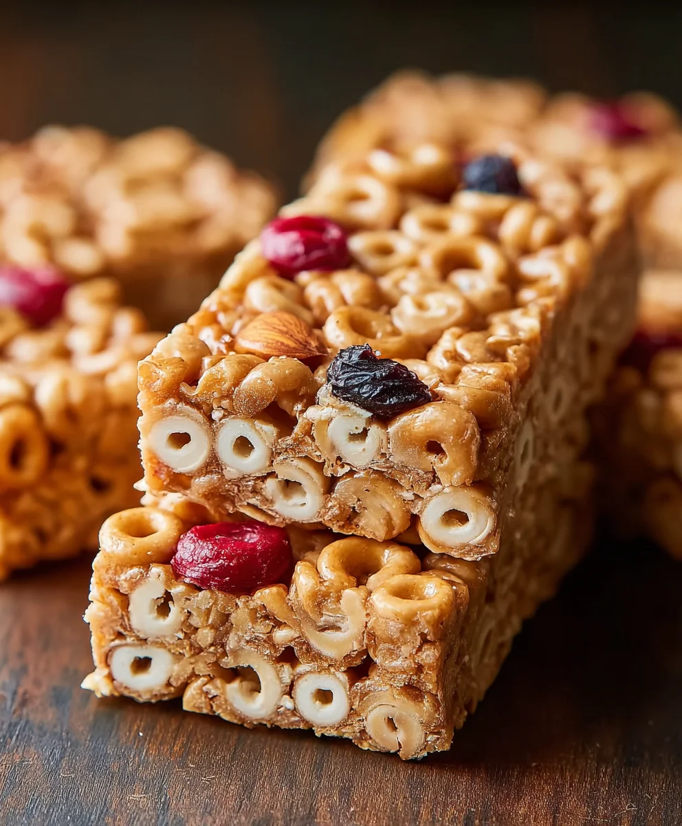 Easy No-Bake Cereal Bars Recipe