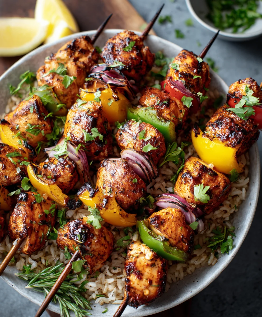 Easy Chicken Skewers For Delicious Dinners