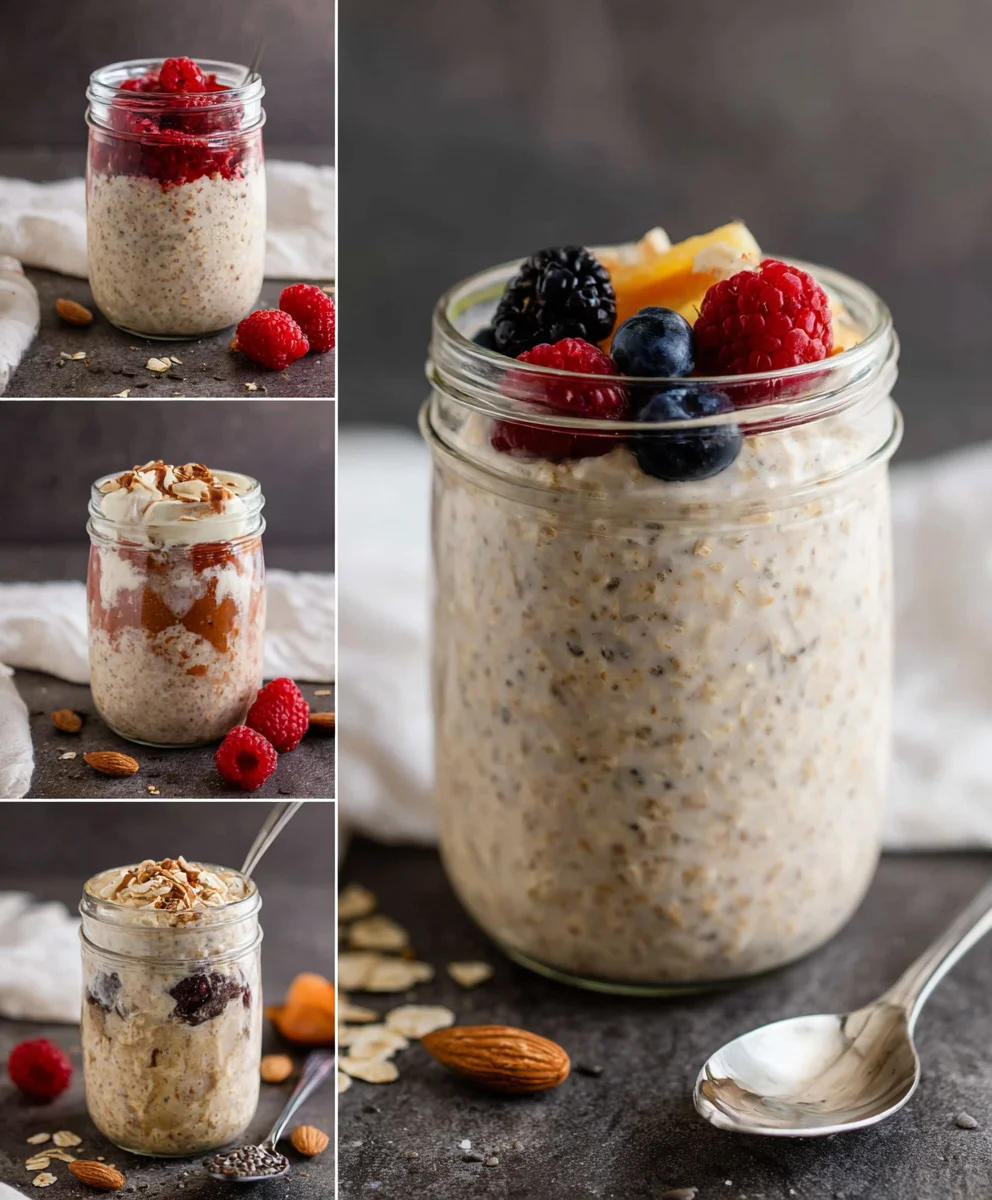 Easy Overnight Oats Base - Delicious Flavors