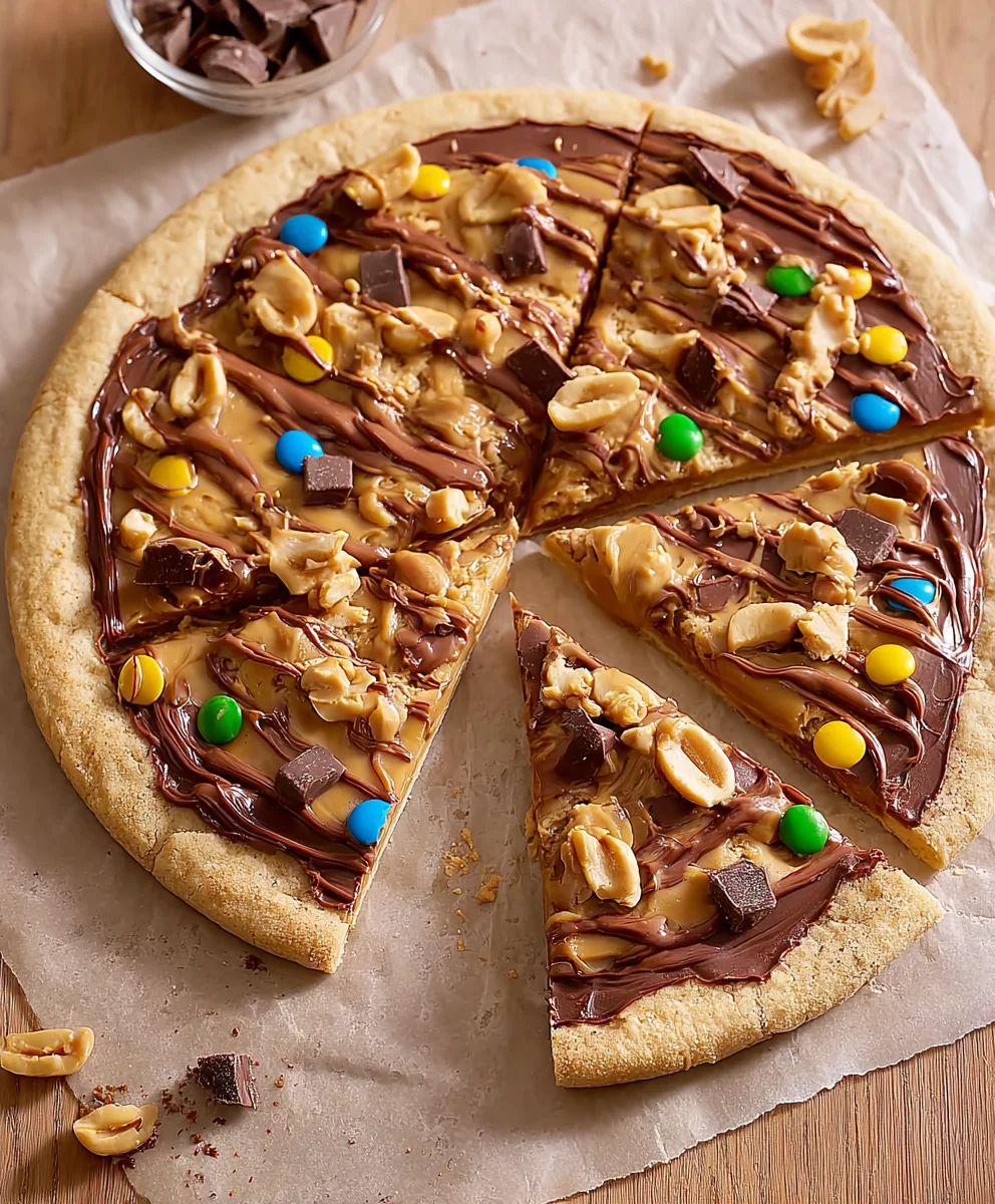 Decadent Chocolate Peanut Butter Pizza Recipe