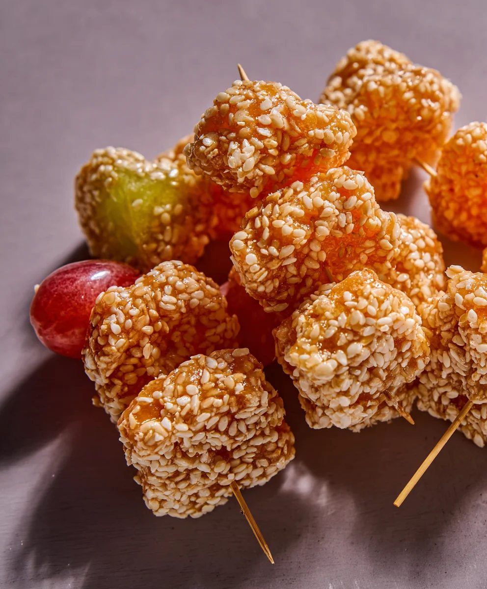 Easy Tanghulu Recipe-Homemade Candy Fruit Skewers