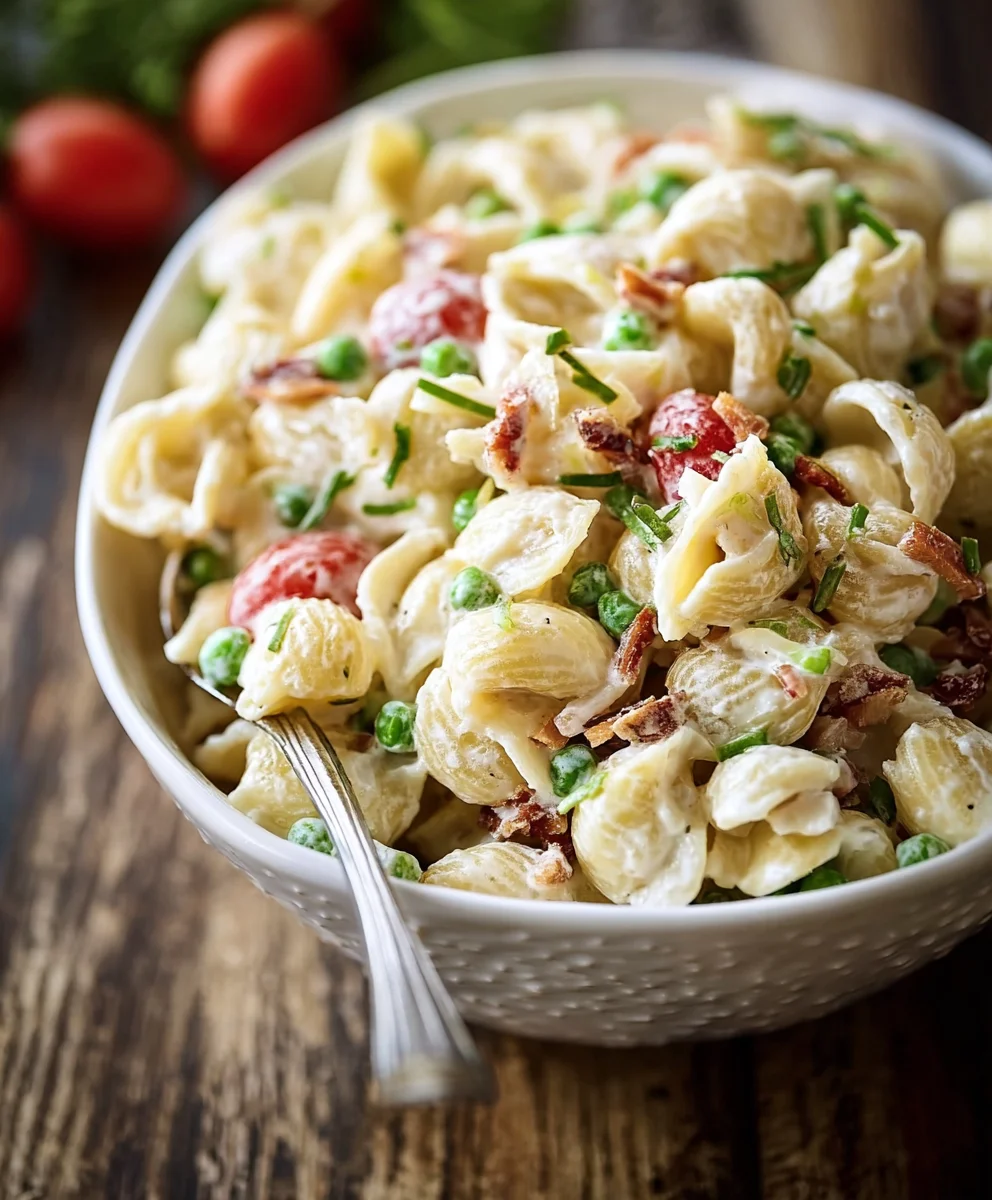 Creamy Pasta Salad Recipe- Easy & Delicious Meal Idea
