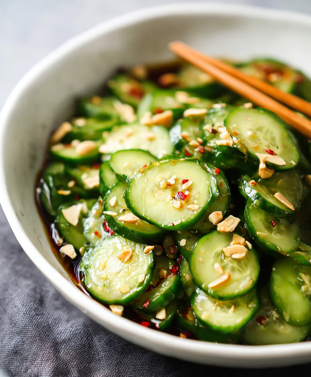 Easy Asian Beef Cucumber Salad - Quick & Refreshing
