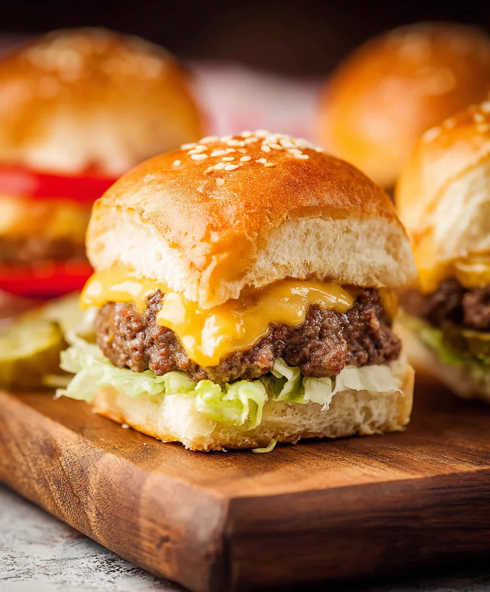 Big Mac Sliders- Copycat Burger Bliss