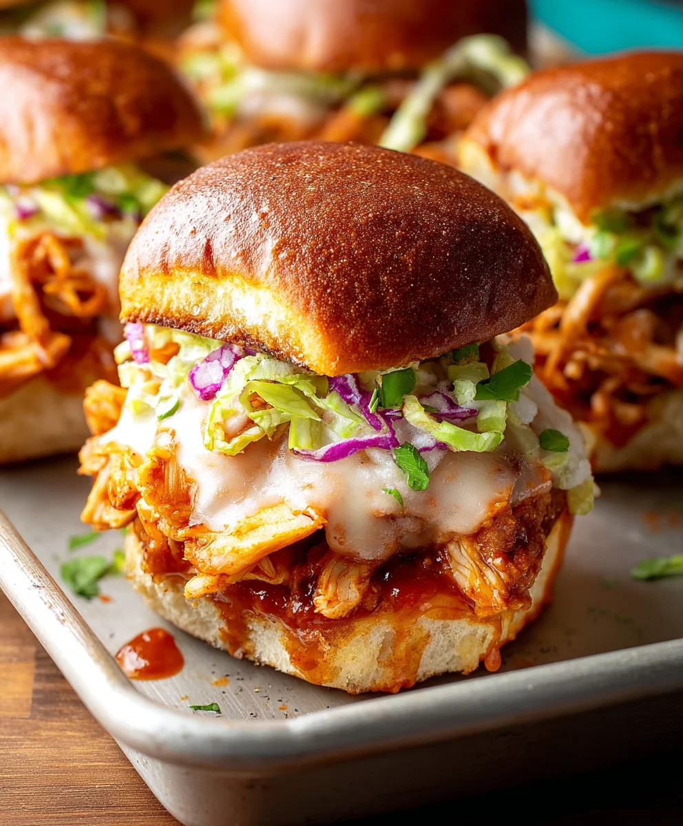 Easy Bang Bang Chicken Sliders - Quick Dinner Idea