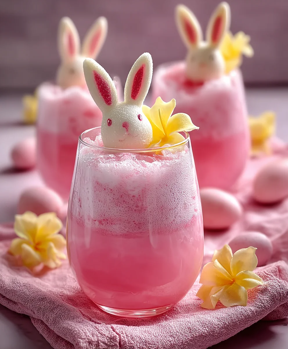Easy Easter Bunny Punch Recipe - Refreshing Non-Non-Non-Alcoholic Alternativeic Drink