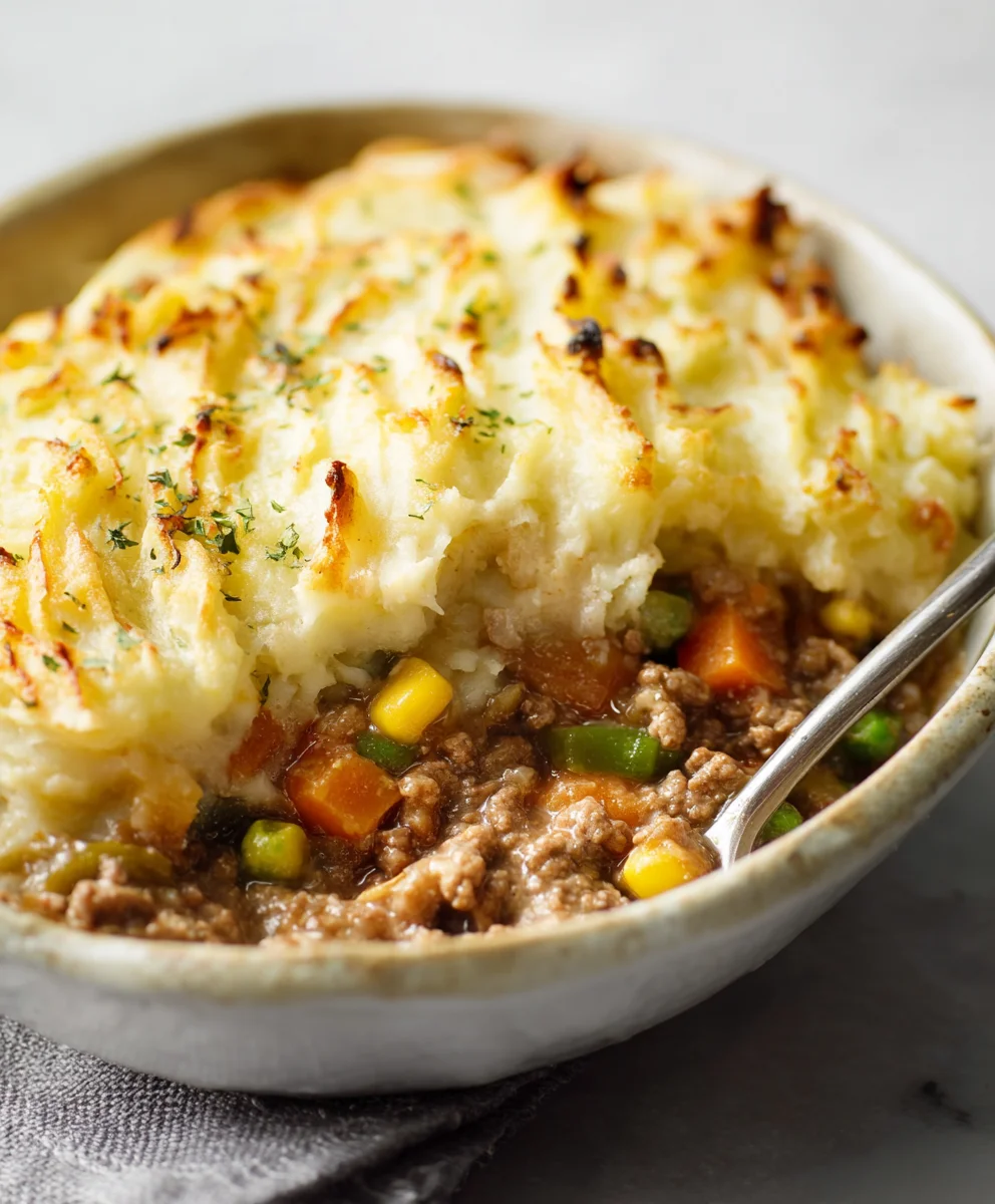 Classic Shepherd's Pie Recipe- Hearty Beef Dinner