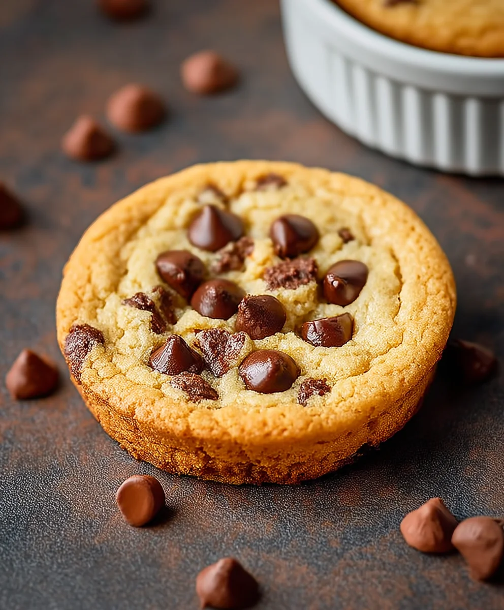 Easy Microwave Chocolate Chip Cookie Quick Fix