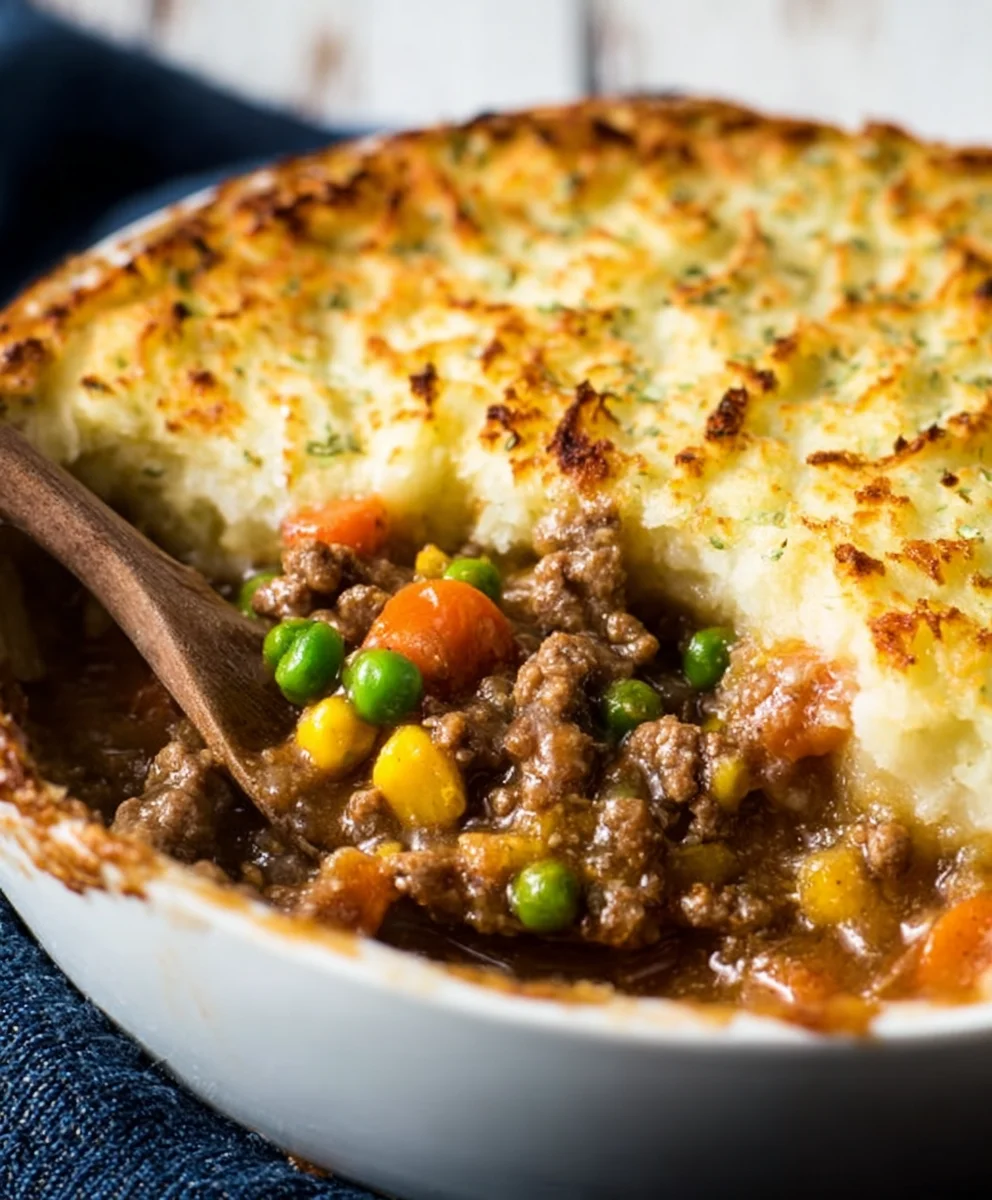 Easy Shepherd's Pie Recipe-Hearty Beef Dinner