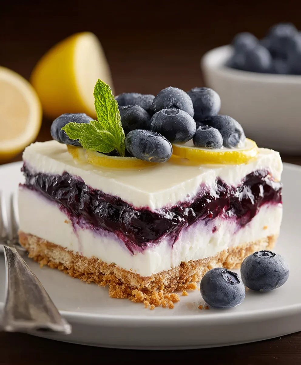 Lemon Blueberry Delight Recipe-Easy & Delicious