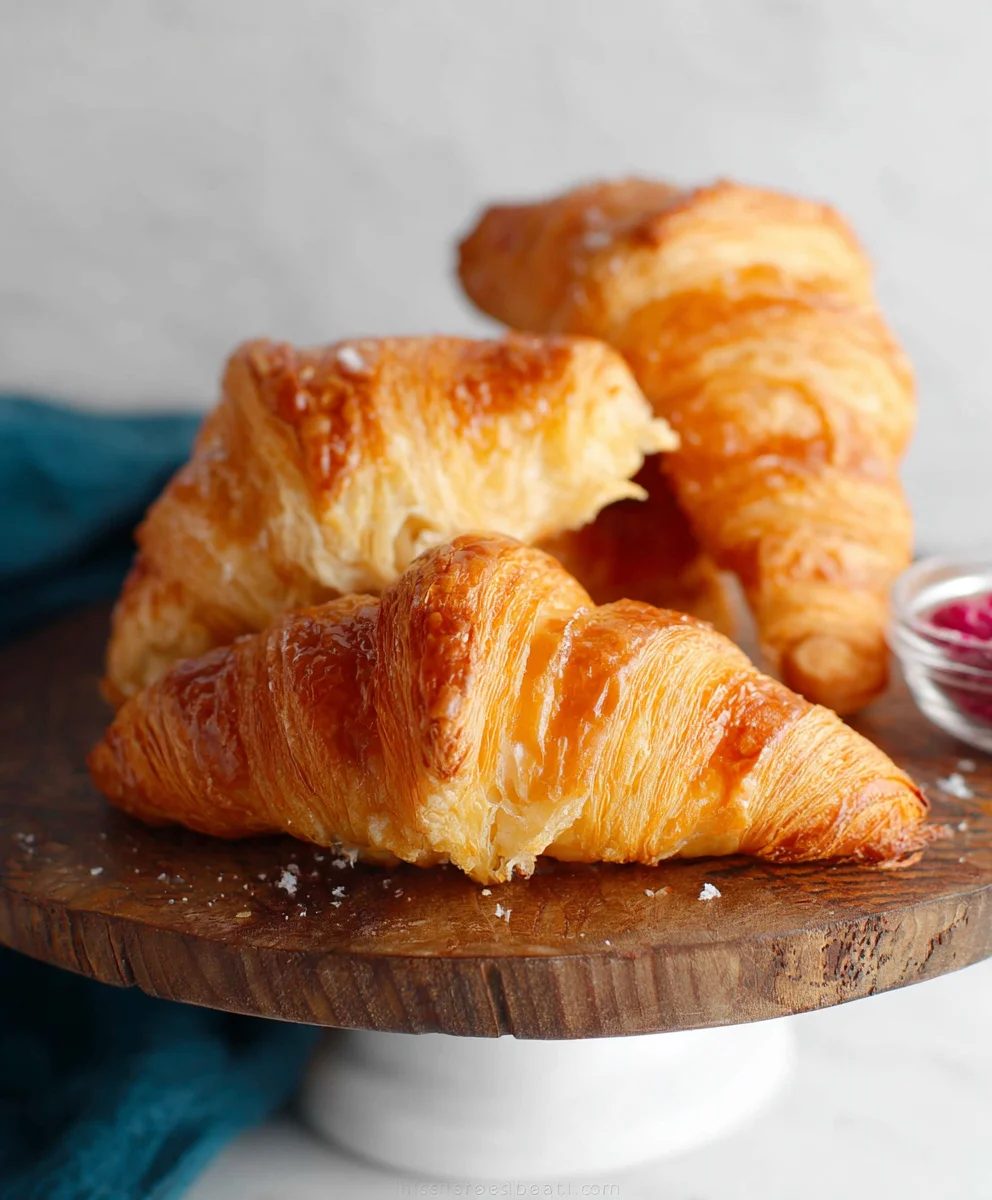 Flaky Homemade Croissant Recipe- Easy & Delicious