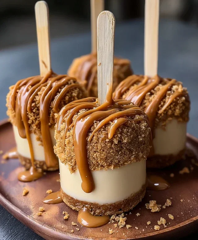 Biscoff Cookie Butter Cheesecake Pops