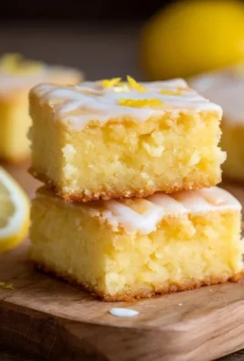 Easy Lemon Brownies Recipe