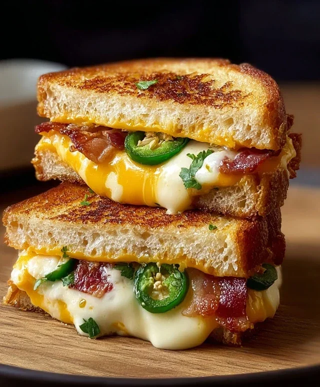 Jalapeño Popper Grilled Cheese