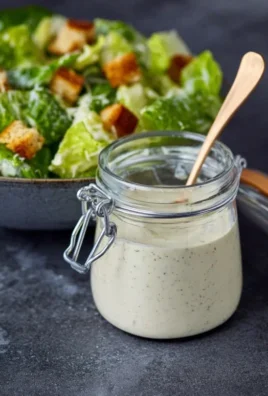 Homemade Caesar Salad Dressing