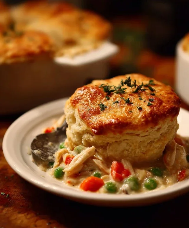 red lobster biscuit chicken pot pie