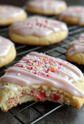 Strawberry Pop Tart Cookies