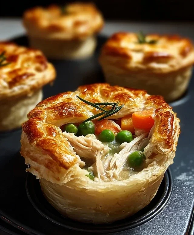 Mini Chicken Pot Pies