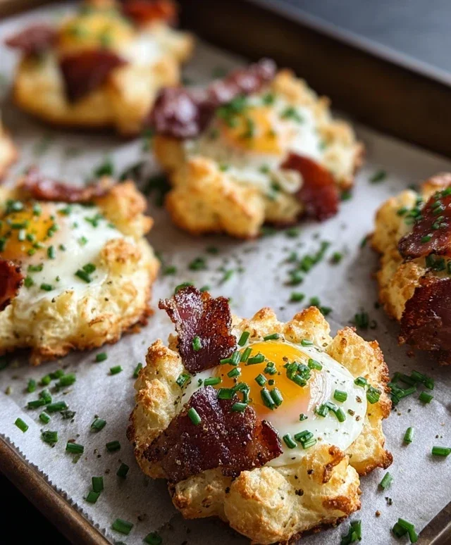 Beef Beef Bacon Parmesan & Chive Egg Clouds