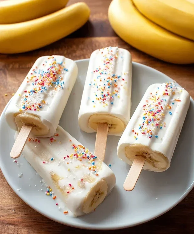 Frozen Banana Yogurt Bites