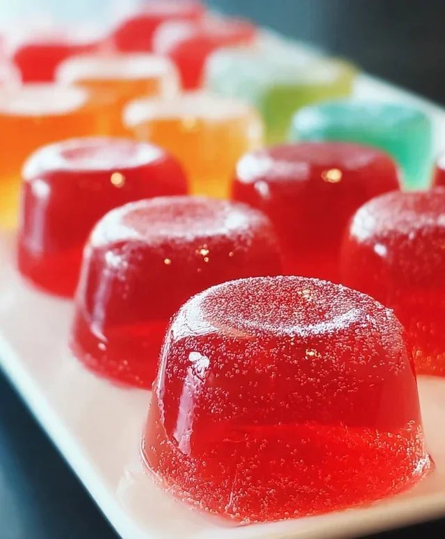Boozy Jello Candy Melts