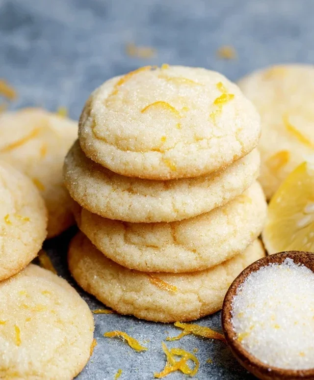 Soft & Chewy Lemon Cookies