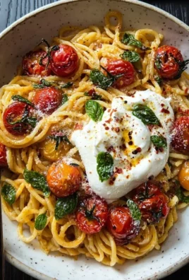 Burst Tomato Burrata Pasta