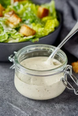 Homemade Caesar Salad Dressing