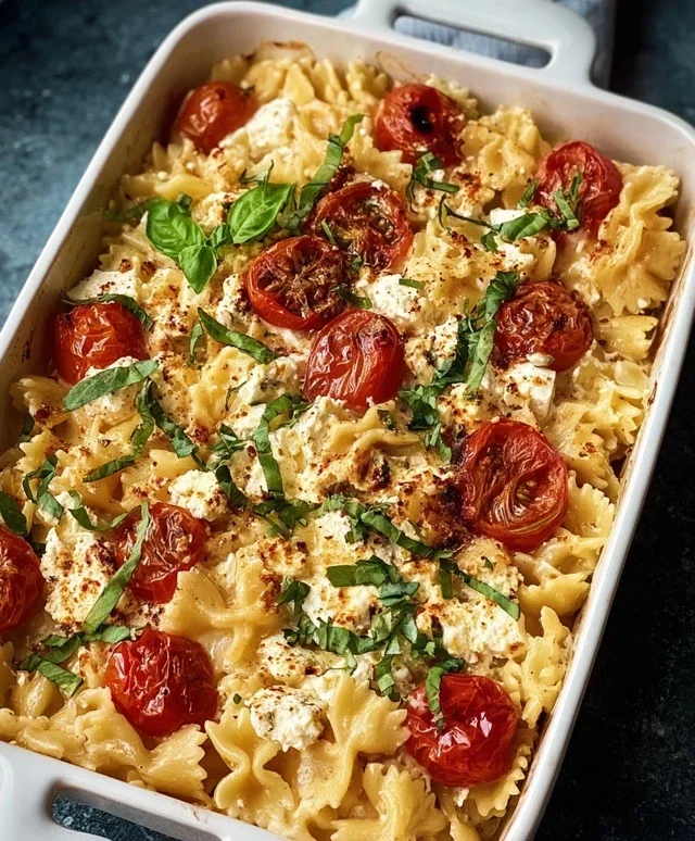Baked Feta Pasta