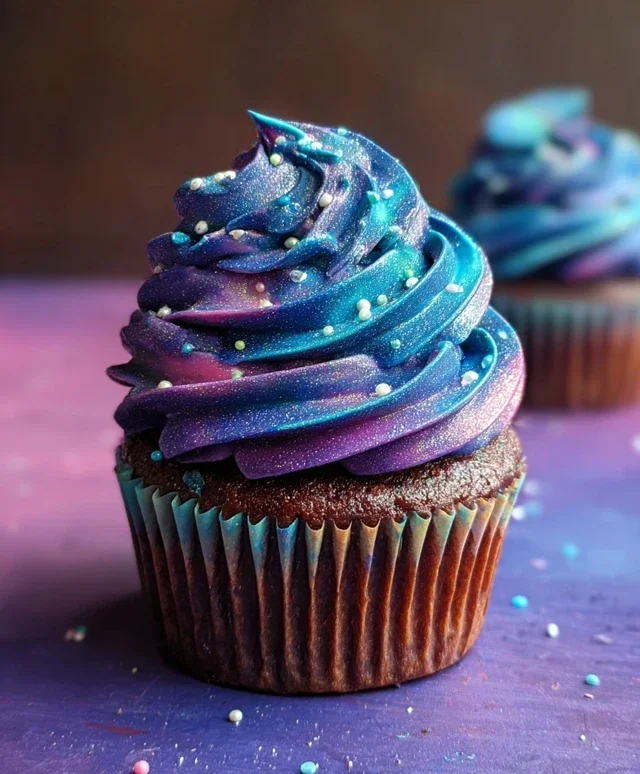 Galaxy Cupcakes