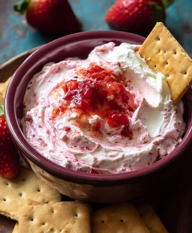 Strawberry Cheesecake Dip