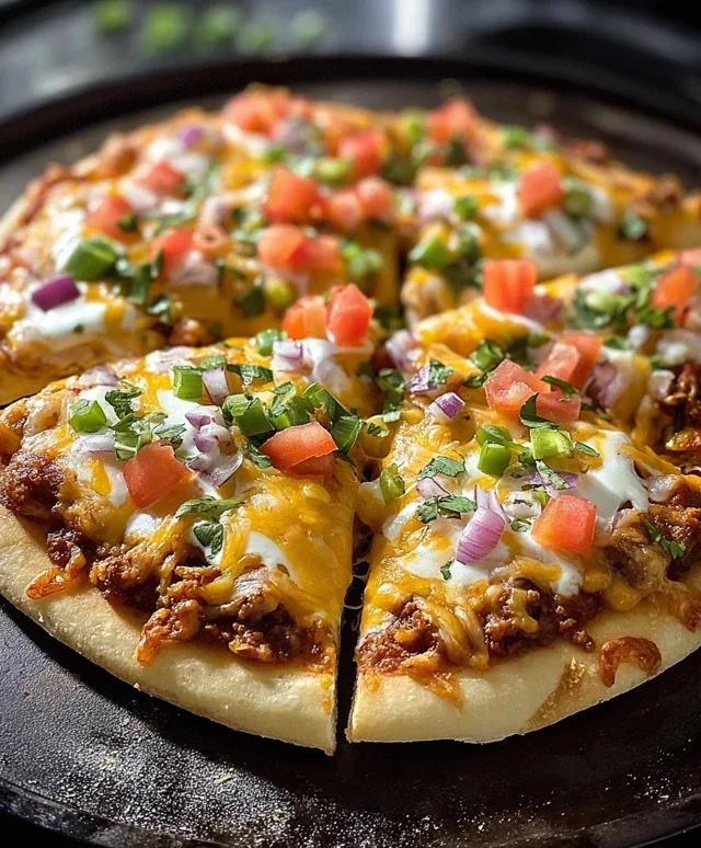 Homemade Mexican Pizza