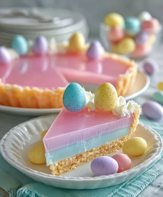 Easter Jello-O Pie
