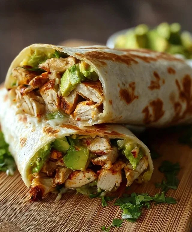 Chicken Avocado Wrap