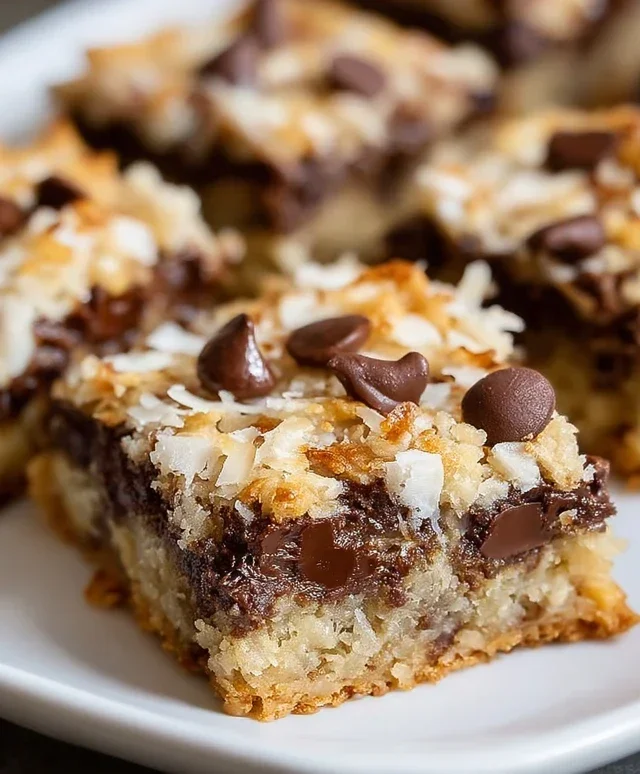 Almond Joy Cookie Bars
