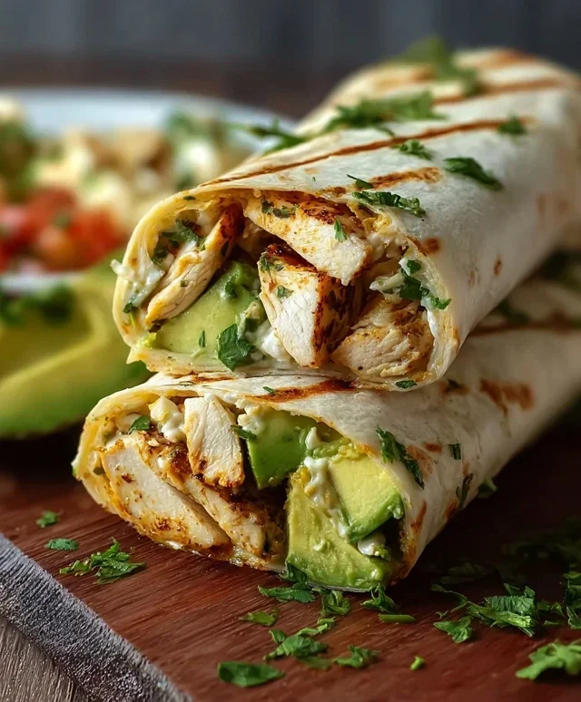 Chicken Avocado Wrap