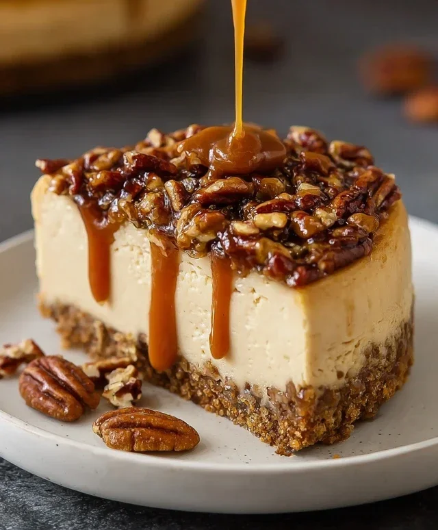 Butter Pecan Cheesecake
