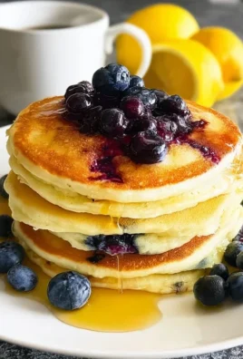 Lemon Blueberry Pancakes