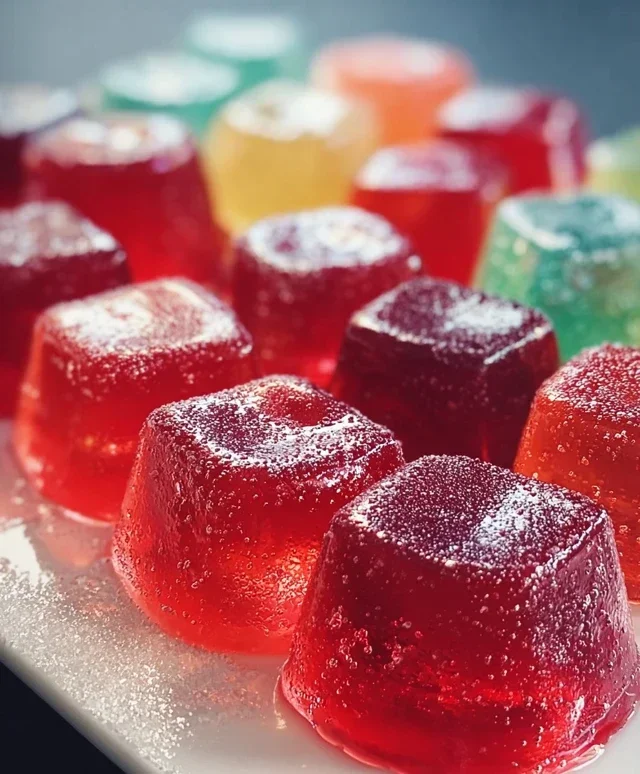 Boozy Jello Candy Melts