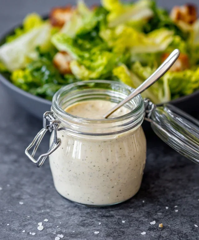 Homemade Caesar Salad Dressing